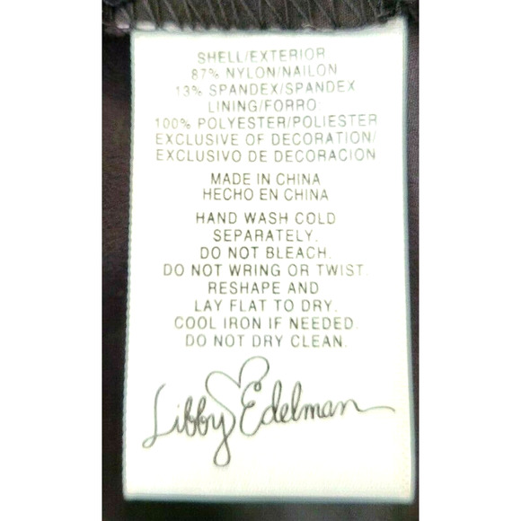 Libby Edelman Dress Shift Floral Lace Stretch - Picture 6 of 6